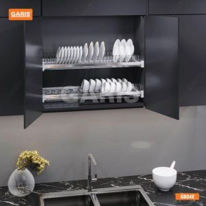 GIÁ BÁT ĐĨA CỐ ĐỊNH 2 TẦNG NAN TRÒN GARIS GB04E