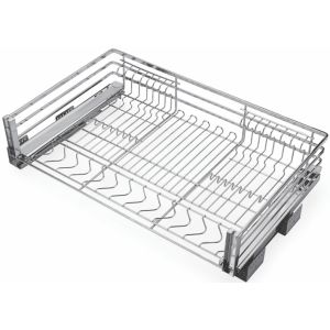 GIÁ CHÉN BÁT NAN DẸT INOX MỜ ROXANA R001B