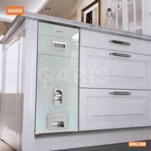THÙNG GẠO MẶT KÍNH TRẮNG 15KG GARIS GR06.30W