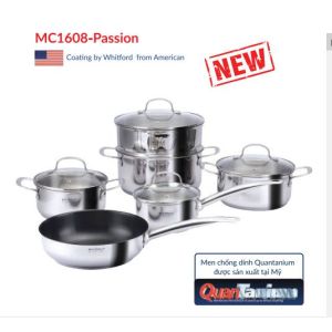 BỘ NỒI INOX EUROSUN MC1608 PASSION