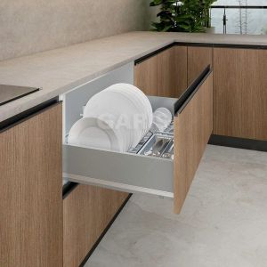 GIÁ BÁT ĐĨA, THÌA ĐŨA NAN QUẢ TRÁM VÁCH HỘP GARIS MD02V