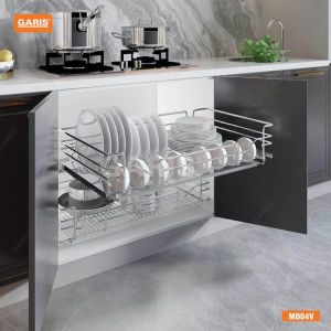 GIÁ BÁT ĐĨA, XOONG NỒI ĐA NĂNG NAN QUẢ TRÁM GARIS MD04V