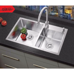 CHẬU RỬA CHÉN BÁT INOX 304 N29-8245