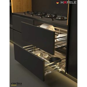 Rổ Đựng Chén Đĩa Cappella 800mm Cucina 549.08.207