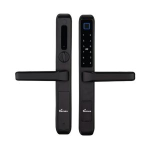 KHÓA THÔNG MINH CỬA NHÔM, SẮT, INOX DEMAX SL606 BL - APP WIFI