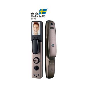 KHÓA THÔNG MINH MÀN HÌNH CHUÔNG DEMAX SL898 PB - APP WIFI