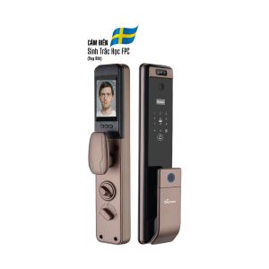 KHOÁ THÔNG MINH NHẬN DIỆN KHUÔN MẶT FACE ID DEMAX SL916 CB